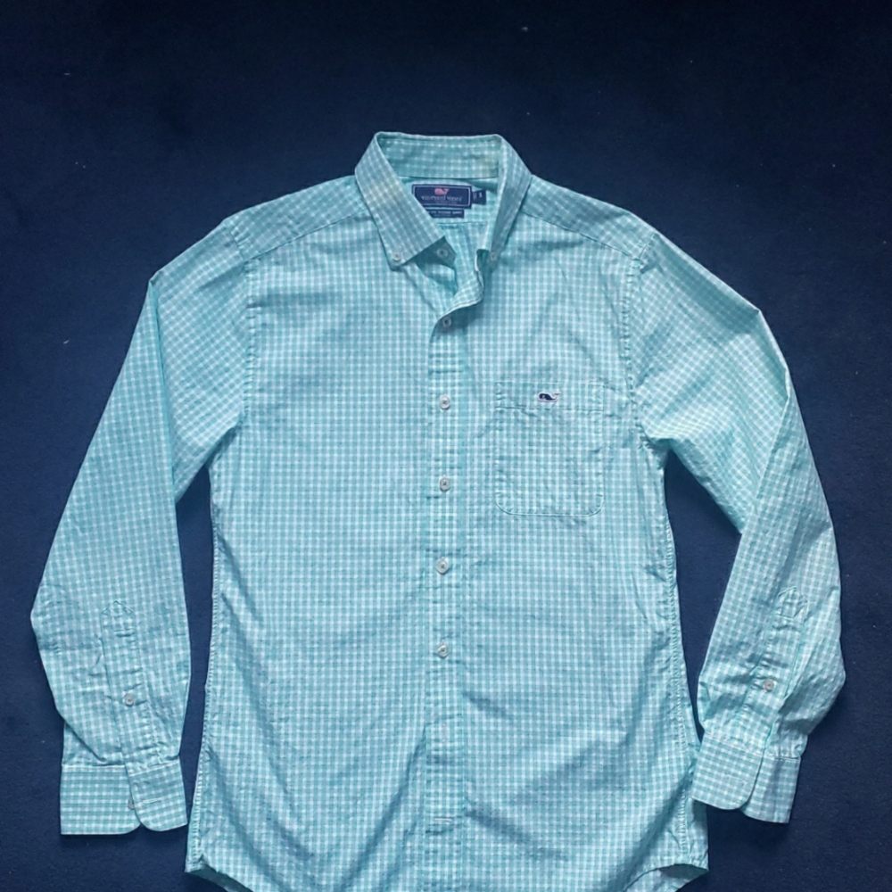 Vineyard Vines Button down Long Sleeve Shirt Mens Small
